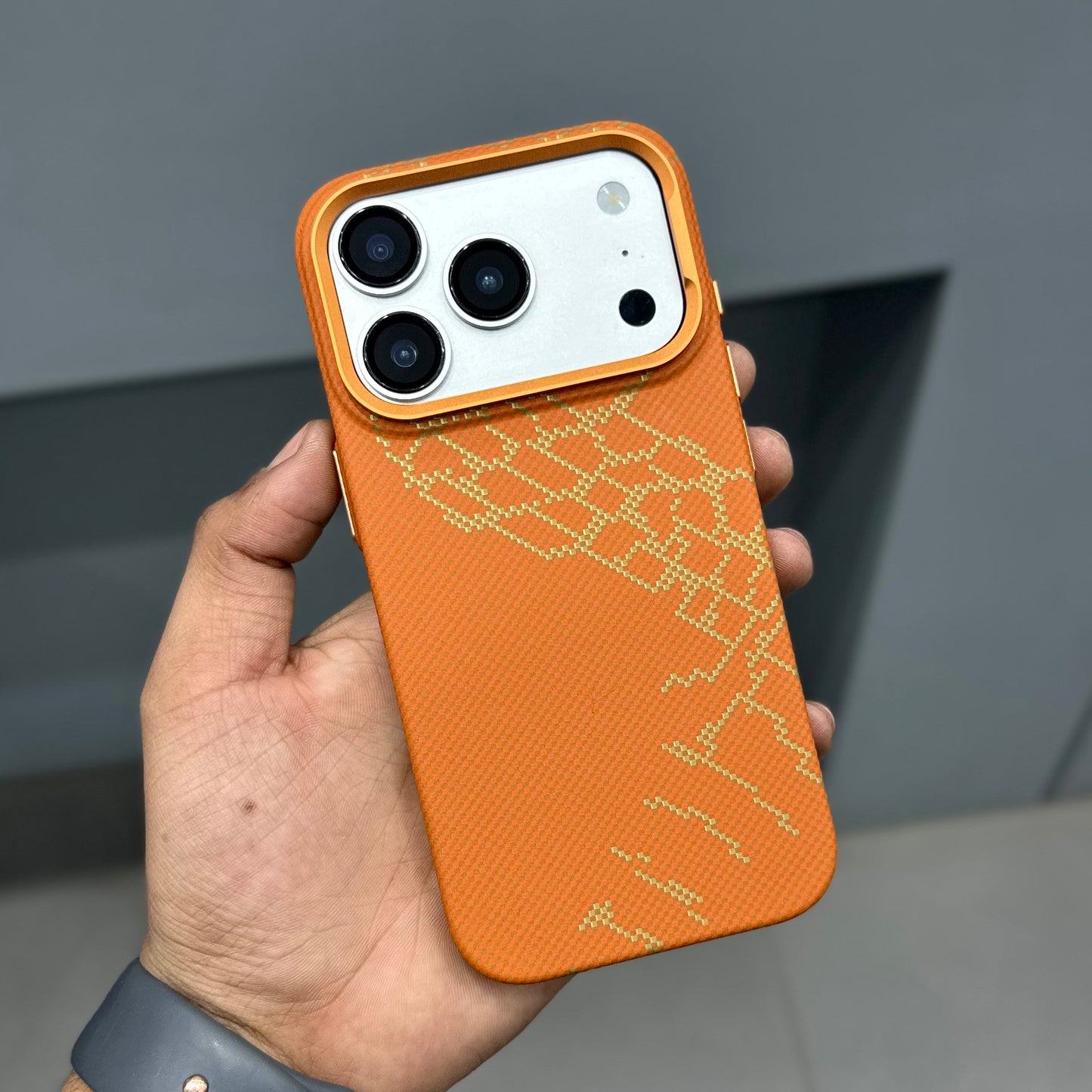 PINKSUN CARBON CASE - ORANGE 0.3 ( No. 3131 )