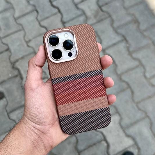 Luxo Brown Check 5.0 Case ( No. 1658 )