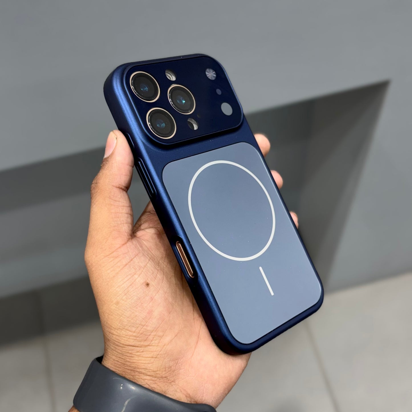 AG GLASS CASE - BLUE ( No. 2399 )