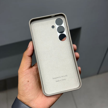 SAM VEGAN LEATHER CASE SAMSUNG - LIGHT BROWN ( No. 2464 )