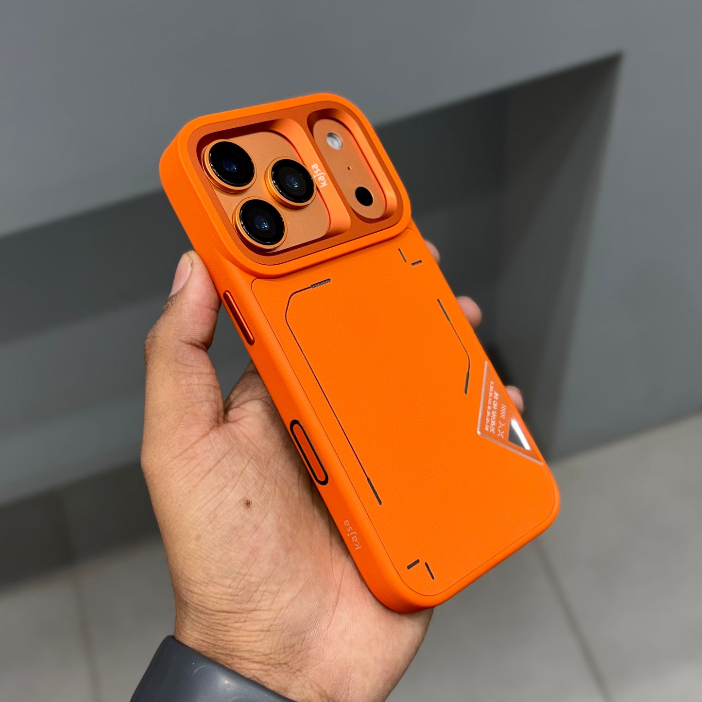 KAJSA FEAT UREASTIC MAGSAFE CASE - ORANGE 3.0 ( No. 2414 )