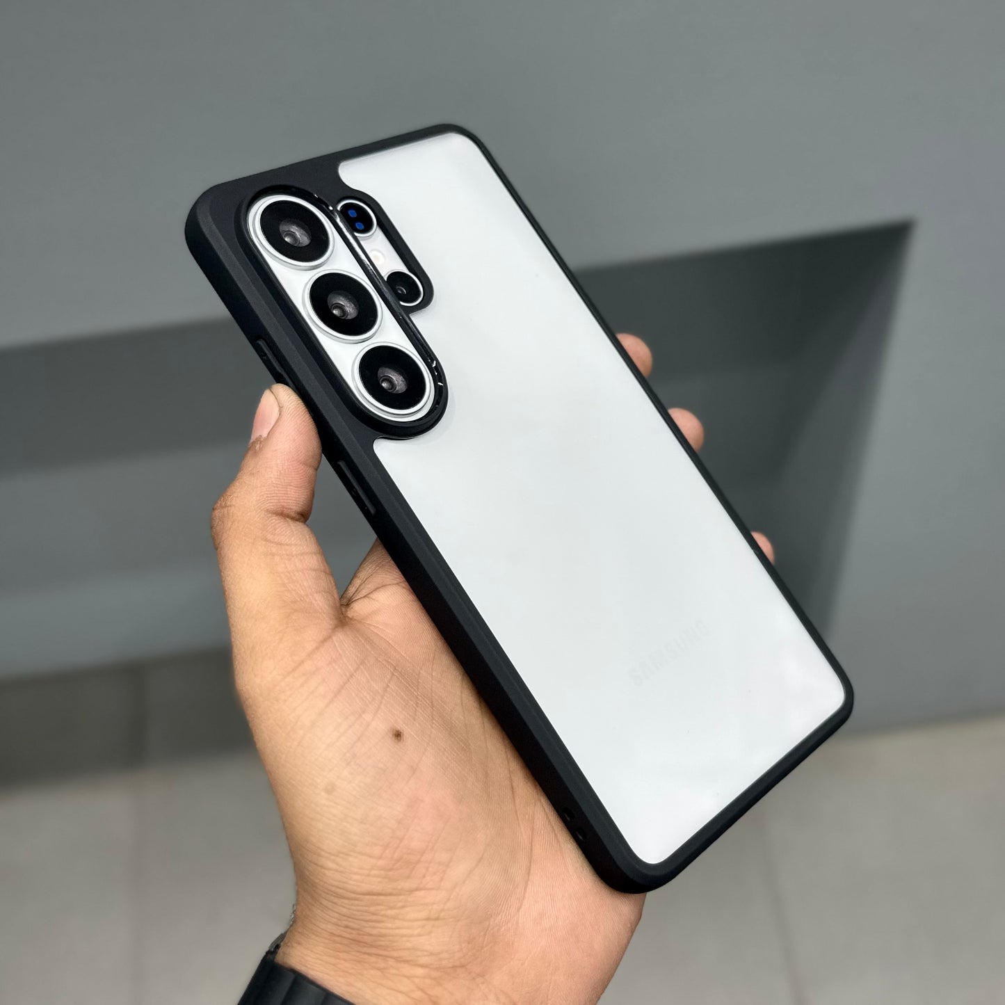 BLACK FRAME CRYSTAL CASE - SAMSUNG ( No. 2965 )