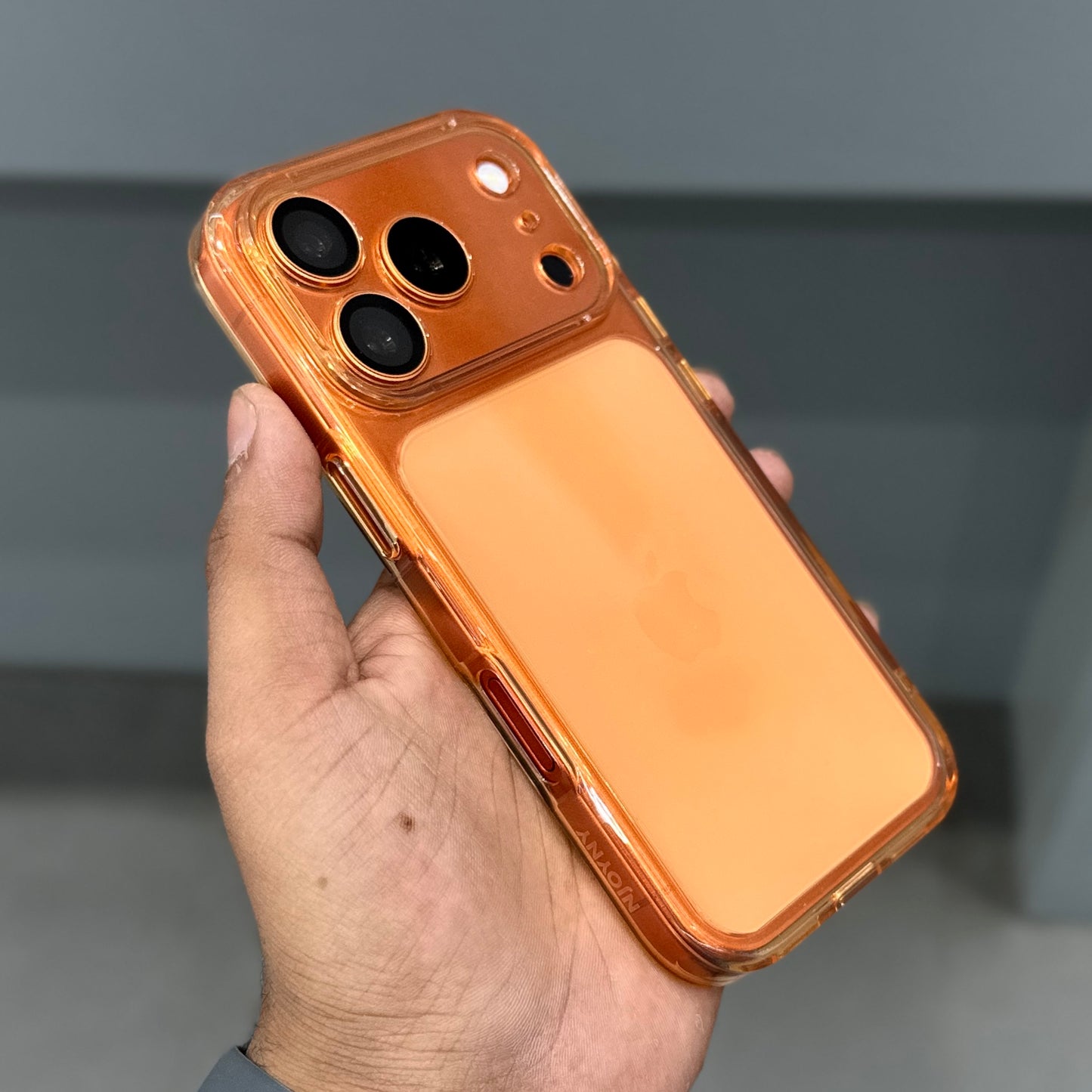 NYJOY CLEAR CASE TNT - ORANGE ( No. 2415 )