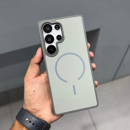 HAMURU SKIN FEELCASE MAGSAFE SAMSUNG-GREY ( No. 2379 )