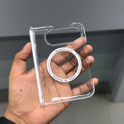 TRANZO HING WITH FRONT GLASS I PHONE DUO CASE ( No. 4070 )