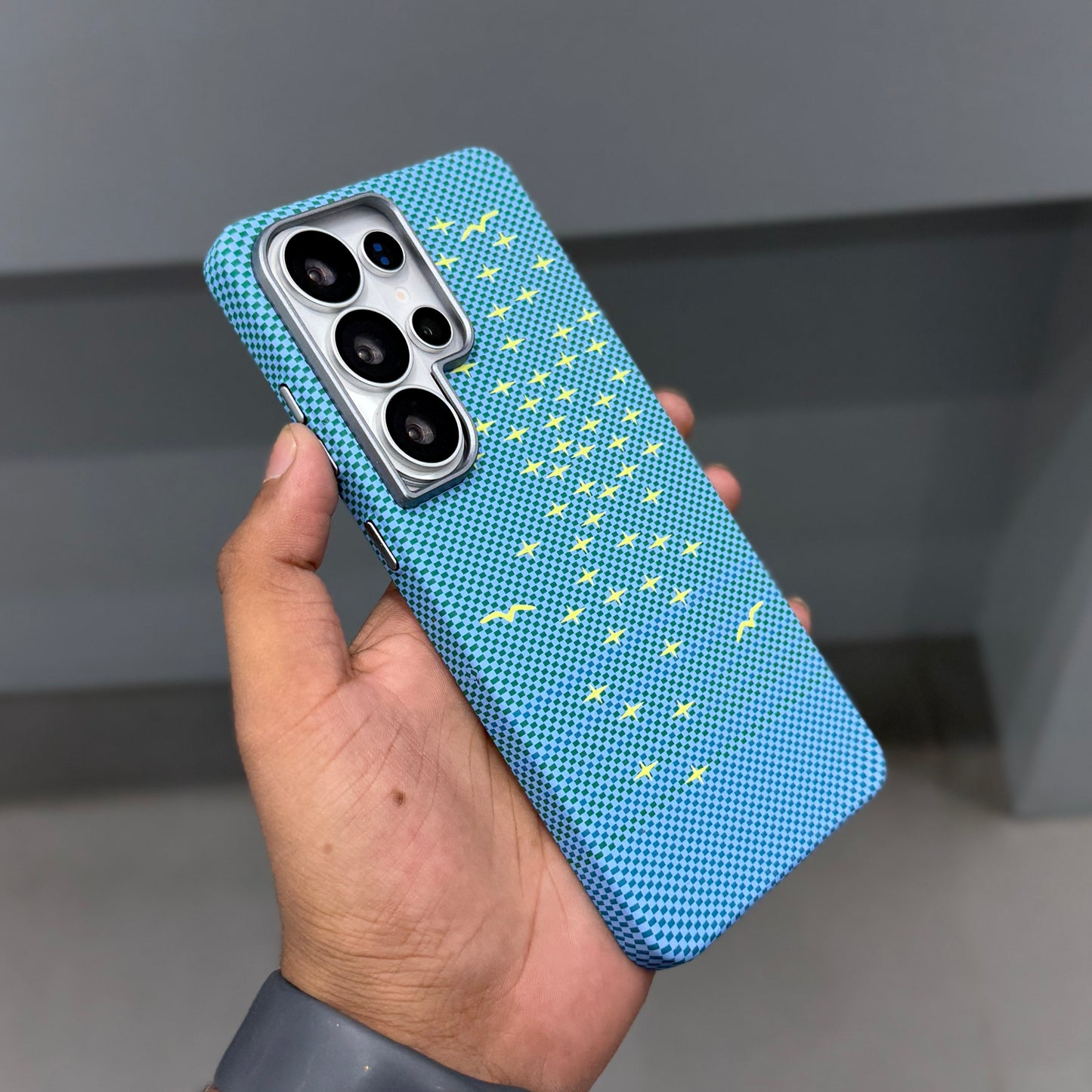 DREAMS CARBON CASE MAGSAFE - BLUE ( No. 3286 )