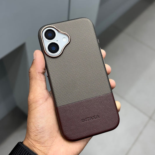 DITAKA 2 Col Case - Dark Brown ( No. 2246 )