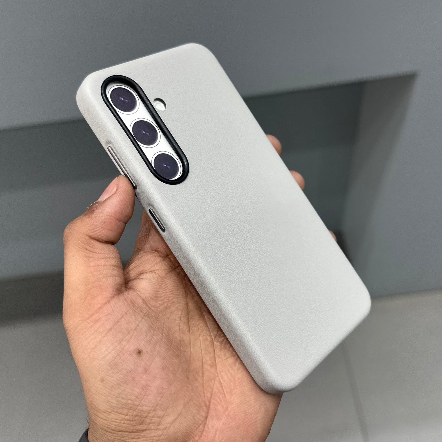 X LEVEL VEGAN CASE SAMSUNG - GREY ( No. 3139 )