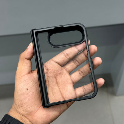 TRANZO BLACK FRAME I PHONE DUO CASE - BLACK ( No. 4073 )