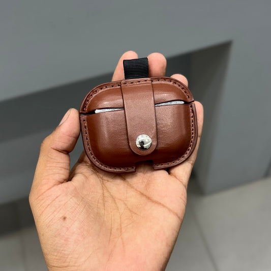 TIKTO AIRPODS CASE - BROWN ( No. 2456 )