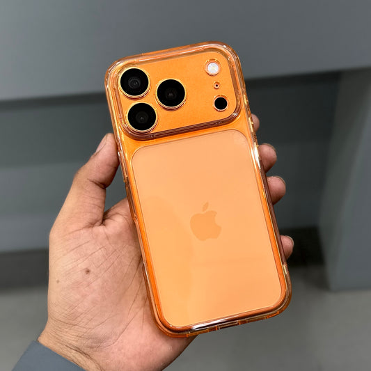 NYJOY CLEAR CASE TNT - ORANGE ( No. 2415 )