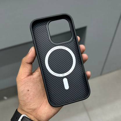 NY JOY CARBON CASE WITH MAGSAFE - BROWN ( No. 2829 )