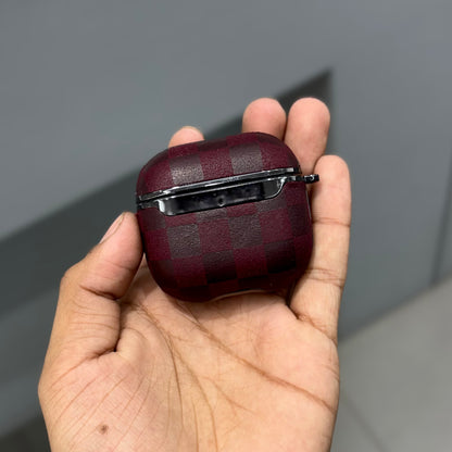 ONE GIF AIRPODS CASE - WINE CHK ( No. 2460 )