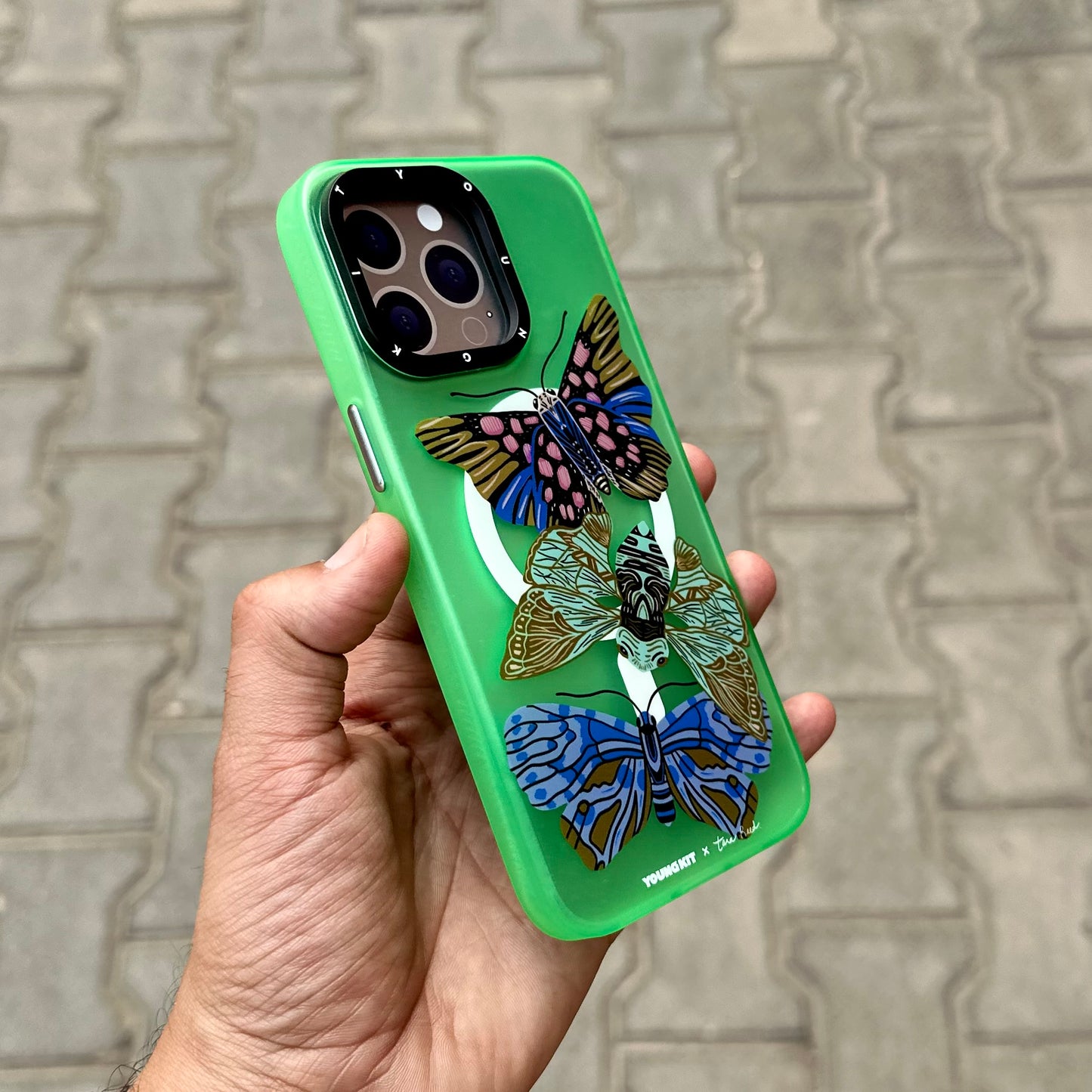 Youngkit Butterfly Case-Green ( No. 1415 )