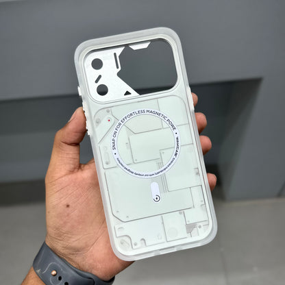 WAKCAS CYBERCORE CASE -WHITE ( No. 3452 )