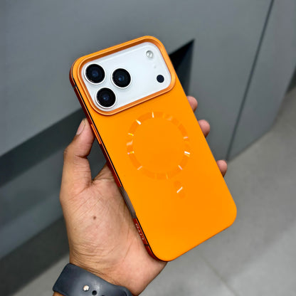 Lito Side Metal Magsafe Case-Orange ( No. 2110 )