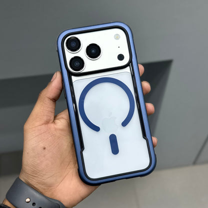 NYJ STEEL ARMOR MAGSAFE CASE - BLUE ( No. 2968 )