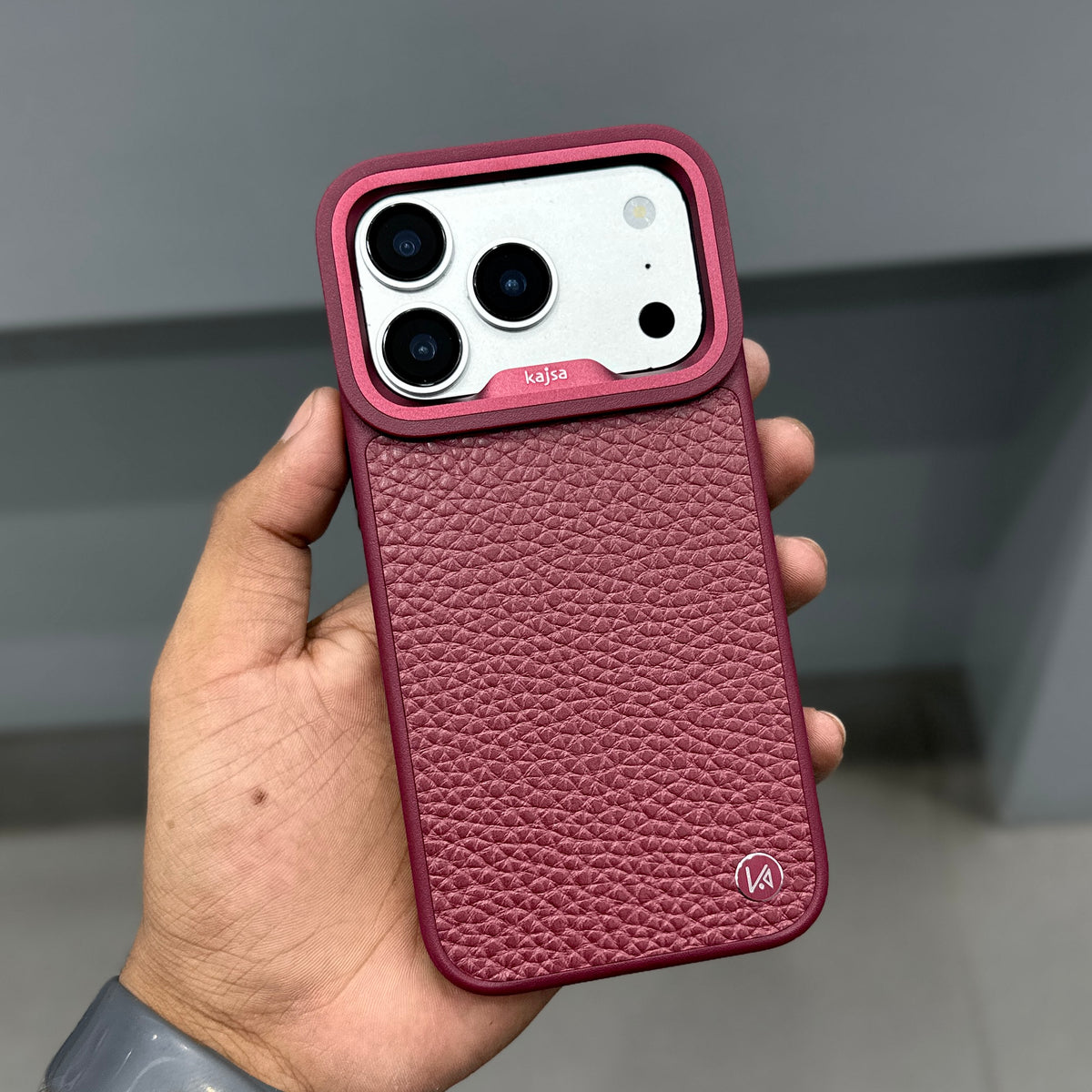 KAJSA WINE RED ARMOR MAGSAFE CASE ( No. 3963 )