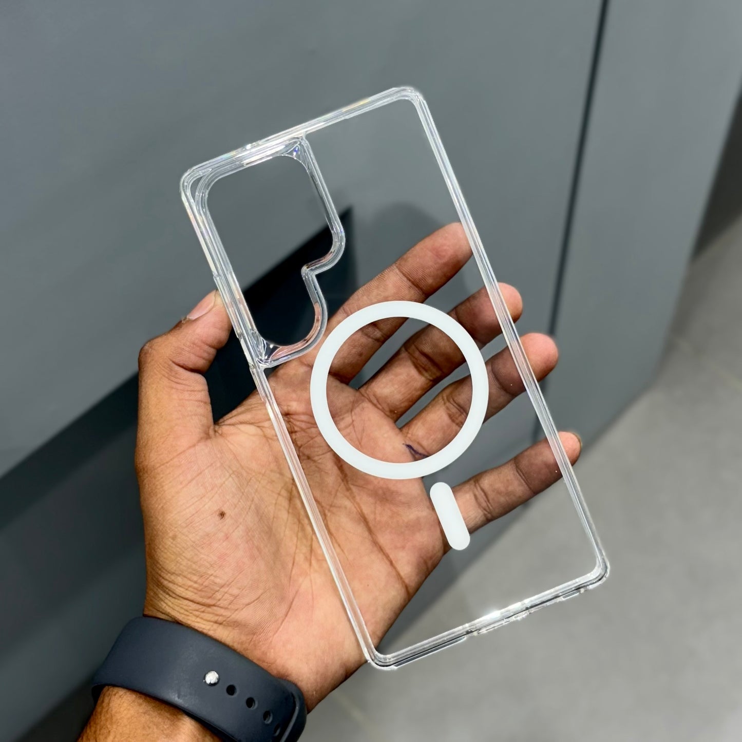 Kuvete Clear Case With Magsafe-Samsung ( No. 2032 )