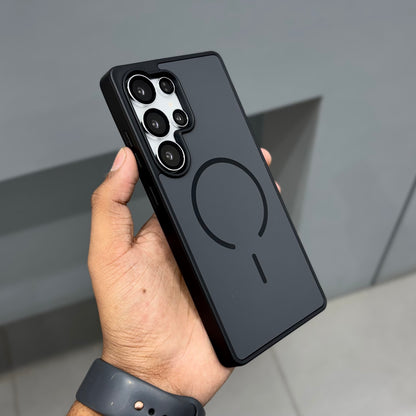 HAMURU SKIN FEELCASE MAGSAFE - SAMSUNG BLACK ( No. 2383 )