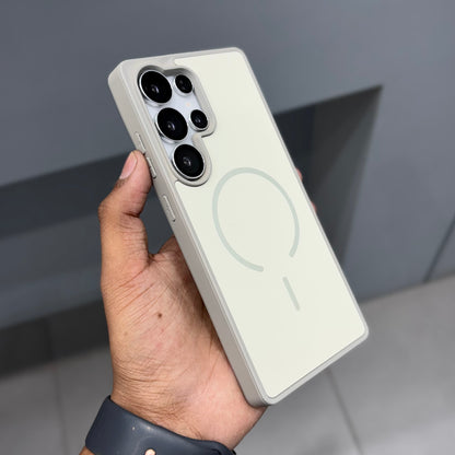 HAMURU SKIN FEELCASE MAGSAFE - SAMSUNG BEIGE ( No. 2381 )