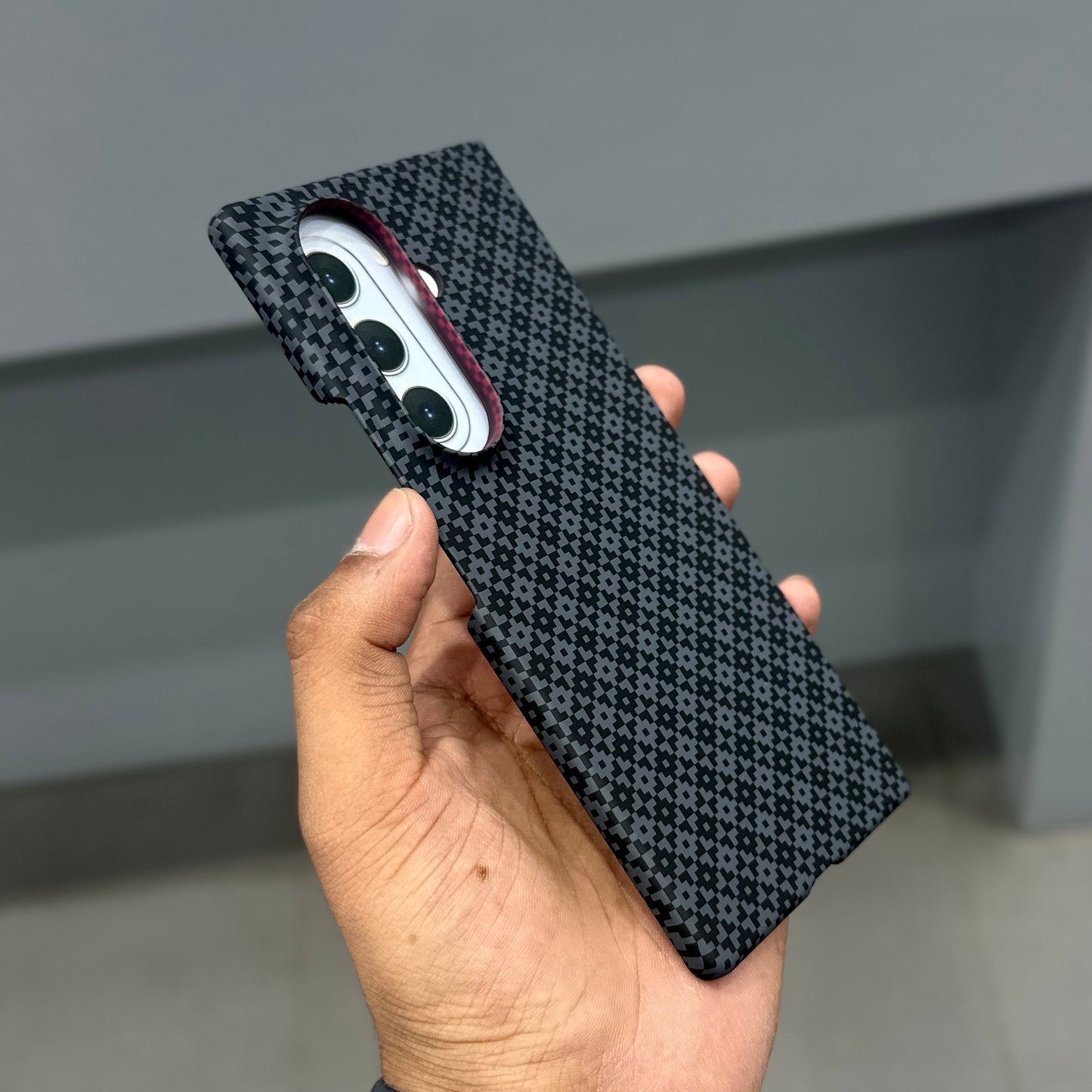 LUXO CARBON CASE SAMSUNG - BLACK CROX ( No. 3167 )