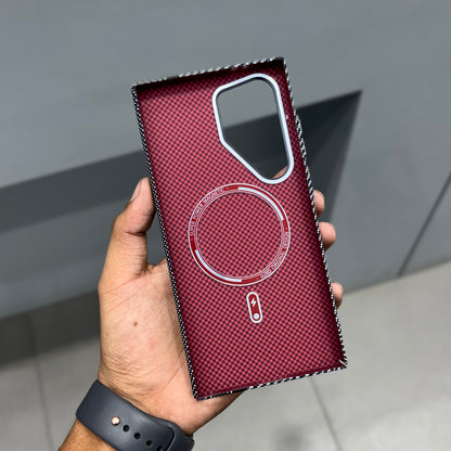 LUXO CARBON CASE SAMSUNG - GREY CHECK ( No. 2526 )