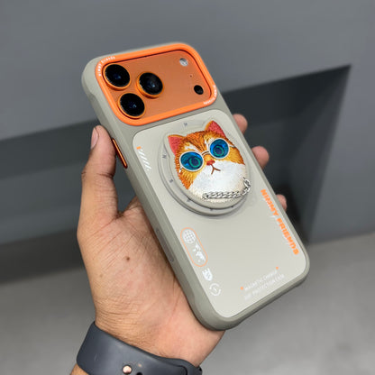NIMMY POPUP CASE - GREY ORANGE ( No. 2699 )