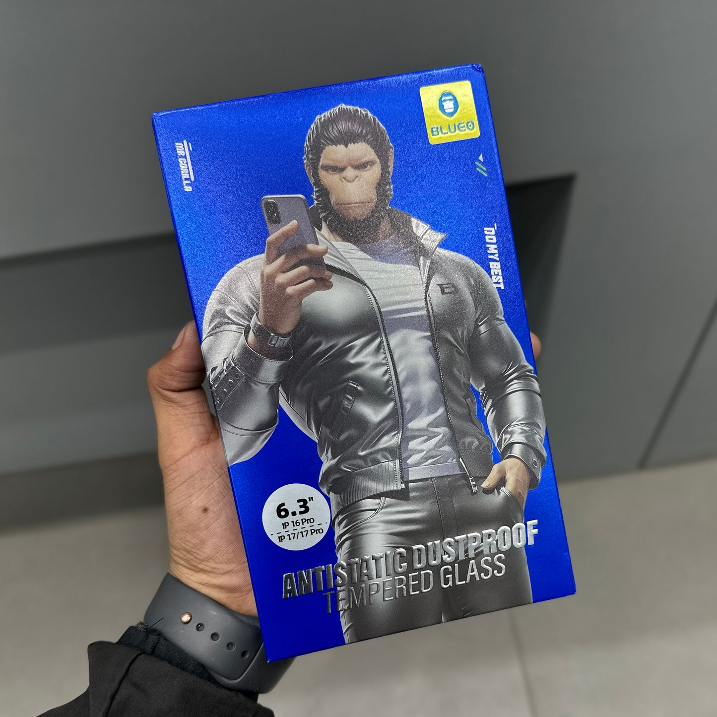 BLUEO ANTISTATIC CLEAR GLASS - ANDROID ( No. 2934 )