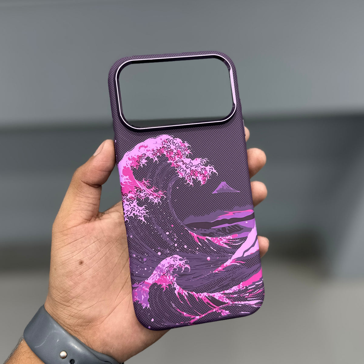 LUXO SEAWAVES CASE - BURGUNDY ( No. 4060 )