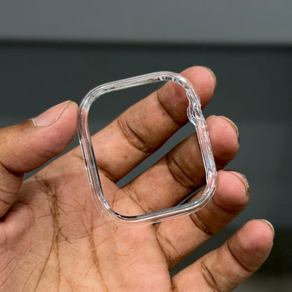 iWATCH BUMPER WITHOUT GLASS CASE - TRANSPARENT ( No. 3794 )