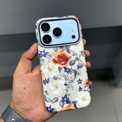 ONE GIF FLORAL EMPRESS EDITION MAGSAFE CASE - GREY 2.0 ( No. 4175 )
