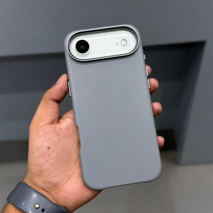 XUNDO UEGAN LEATHER CASE MAGSAFE - GREY ( No. 2874 )