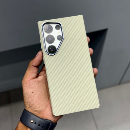 LUXO CARBON CASE SAMSUNG - LIGHT BROWN ( No. 2524 )