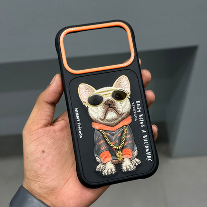 NIMMY DOG CHAIN CASE-BLACK ( No. 2530 )
