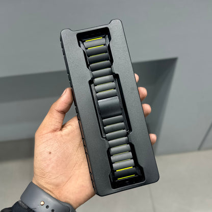 VORTEX METAL LINK STRAP - BLACK GREEN ( No. 2950 )