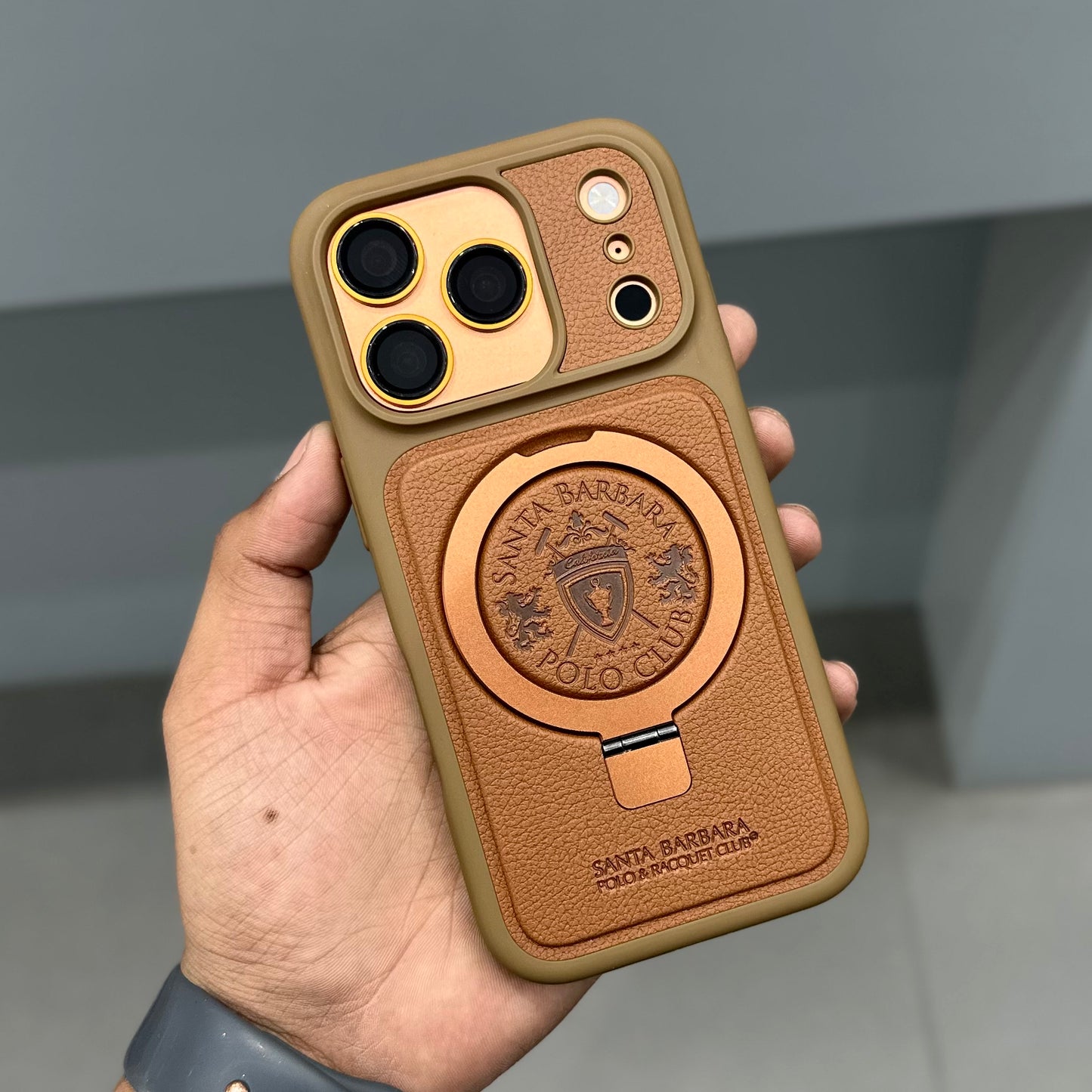 S B Primo Case with Magsafe-Brown ( No. 2012 ) 17 Series