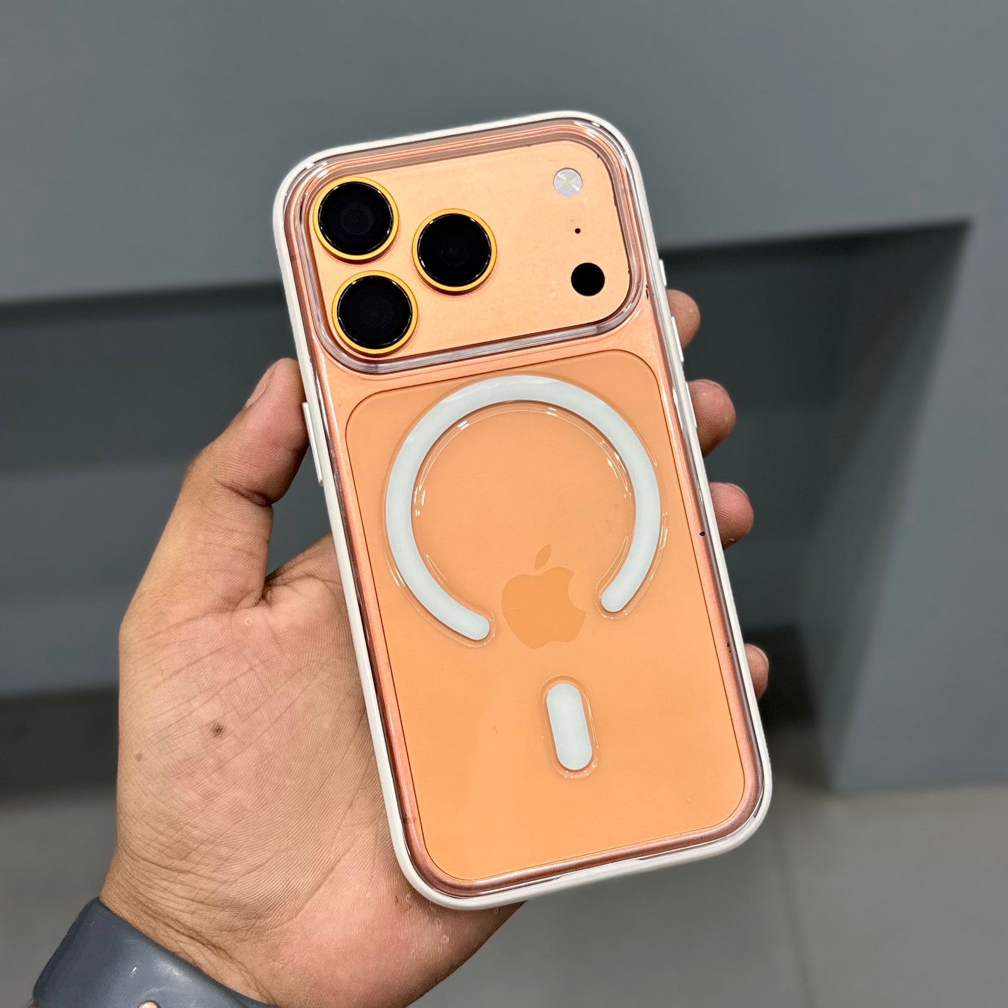 NUIU 360 TPU CASE - BEIGE ( No. 3710 )