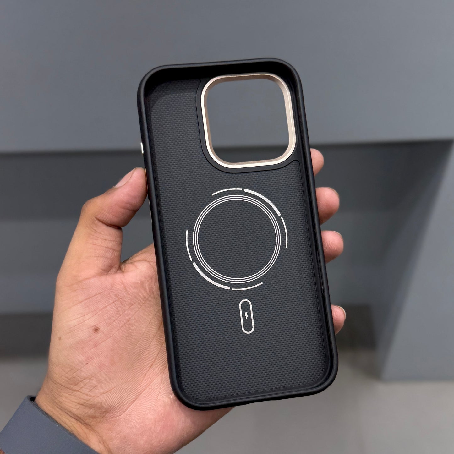 BLUEO REAL CARBON CASE - BLACK ( No. 3557 )