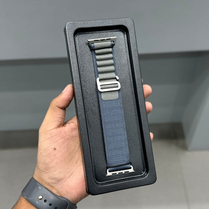 LAKING 6 LOCK STRAP - GREY BLUE ( No. 3694 )
