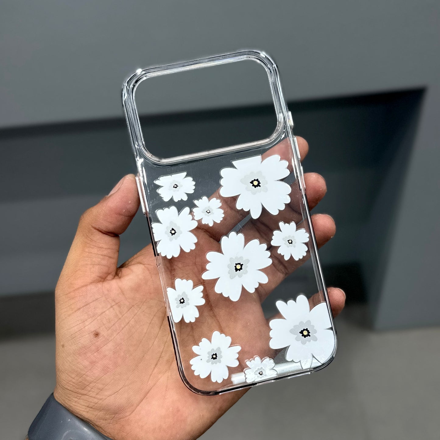 COME FLOWER CASE - WHITE ( No. 2974 )
