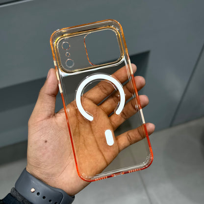 CMAQ ULTRA CLEAR CAPTURE CASE-ORANGE ( No. 3074 )