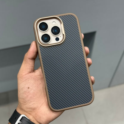 NY JOY CARBON CASE WITH MAGSAFE - BROWN ( No. 2829 )