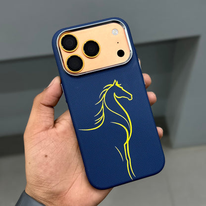 LUXO HORSE P MAGSAFE CASE - BLUE ( No. 3540 )