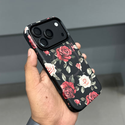 ONE GIF FLORAL EMPRESS EDITION MAGSAFE CASE - BLACK ( No. 4054 )