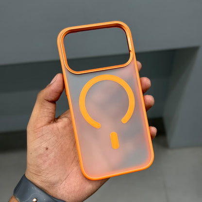 NY FROSTED SIDE SOFT CASE - ORANGE ( No. 2735 )