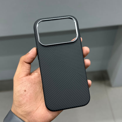 LUXO 2.0 SIDE SOFT MAGSAFE CASE - BLACK ROW 2.0 ( No. 4156 )