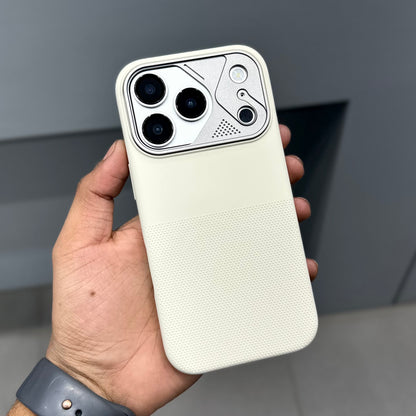 CMAQ IRON EDGE MAGSAFE CASE - BEIGE GREY ( No. 3000 )