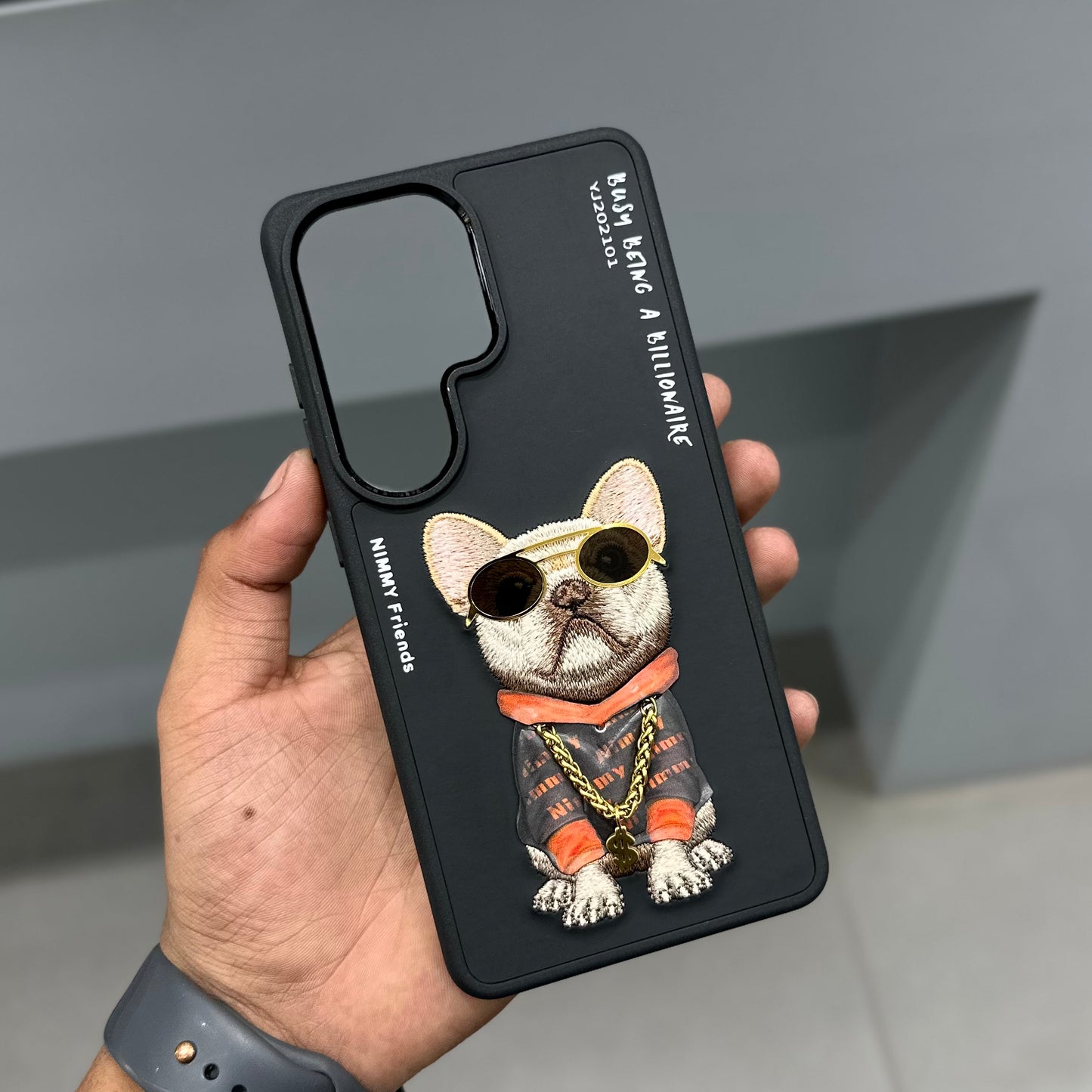 NIMMY DOG SAMSUNG CASE-BLACK ( No. 3239 )