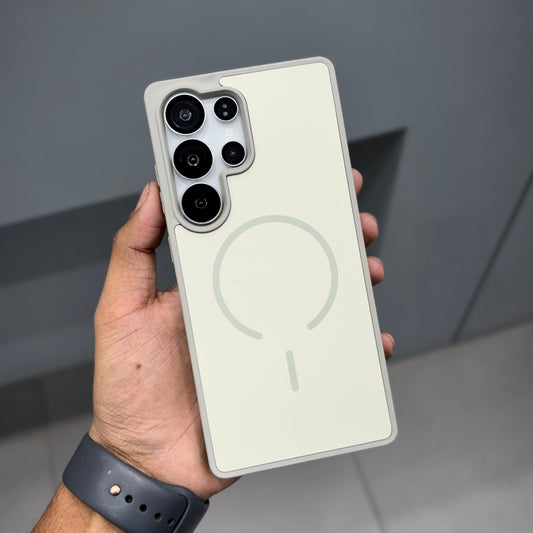 HAMURU SKIN FEELCASE MAGSAFE - SAMSUNG BEIGE ( No. 2381 )